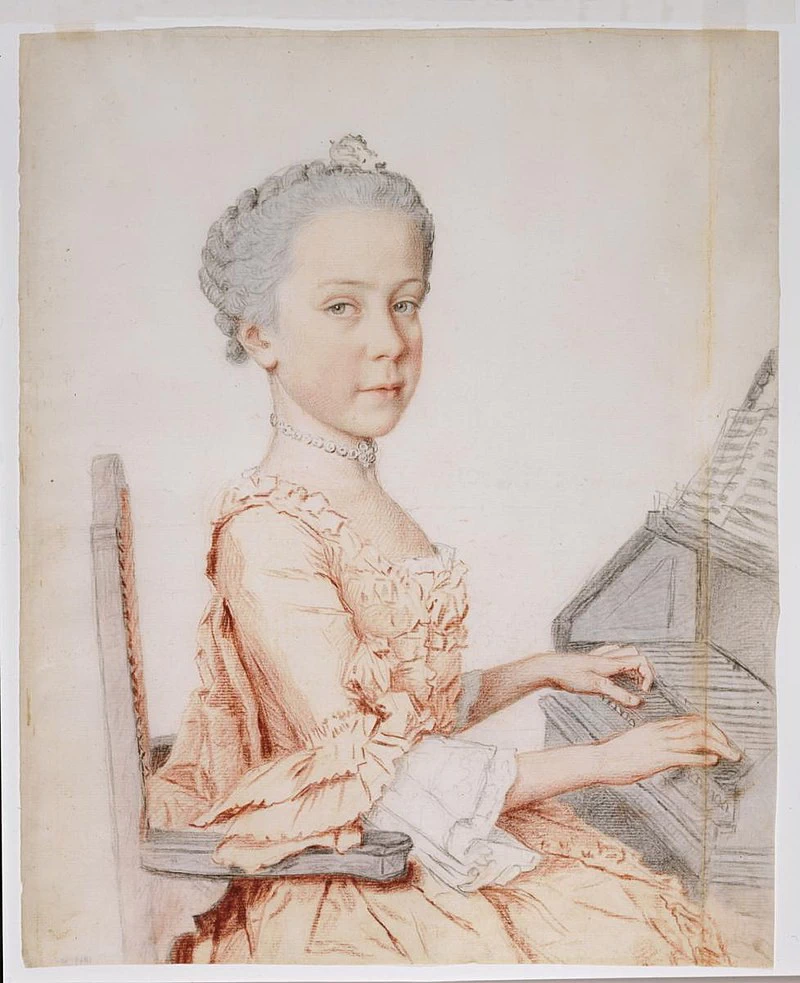 Ritratto di Maria Josepha, archiduchesse d'Autriche